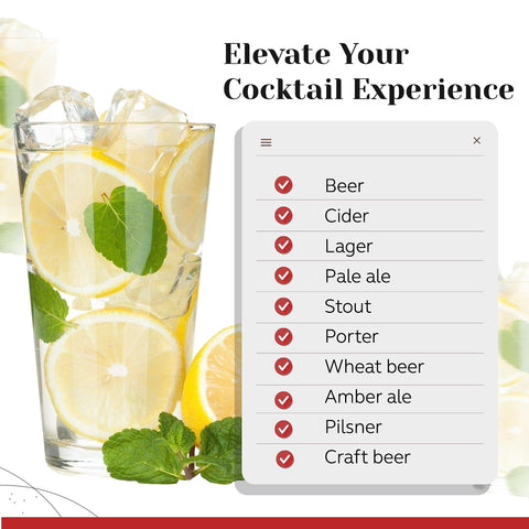 Light In The Dark sturdy-base pint glass provides stable service during fast-paced bar shifts.