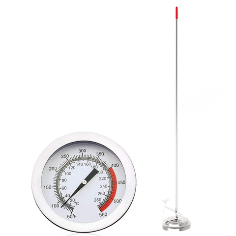 Wide 50 550°F range suitable for frying, grilling and more