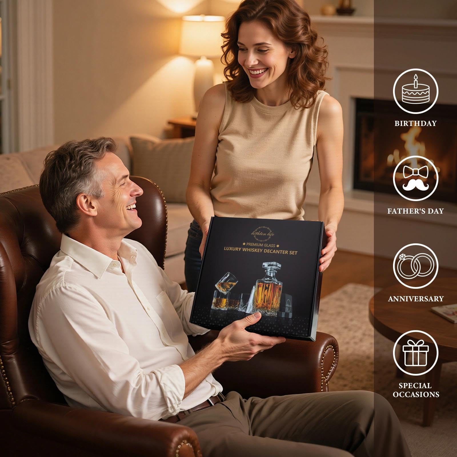 Lighten Life luxury gift box ideal for gifting occasions