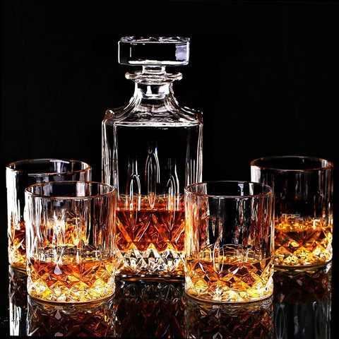 Lighten Life non-lead crystal glass safe for everyday use.