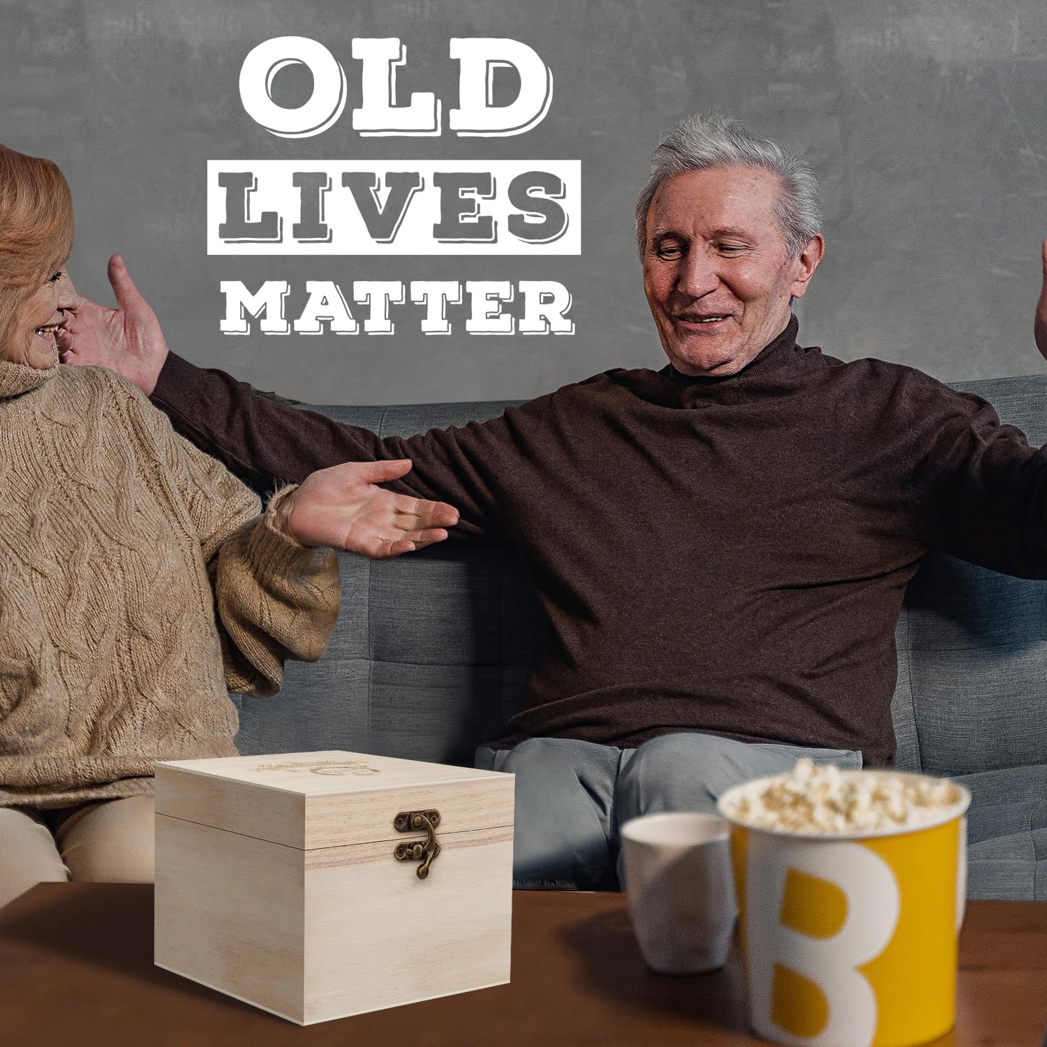 LIGHTEN LIFE gift idea for retirement or birthdays, ready to present.