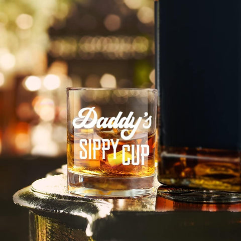 LIGHTEN LIFE 12 oz glass ideal for whiskey, scotch, bourbon, or cocktails