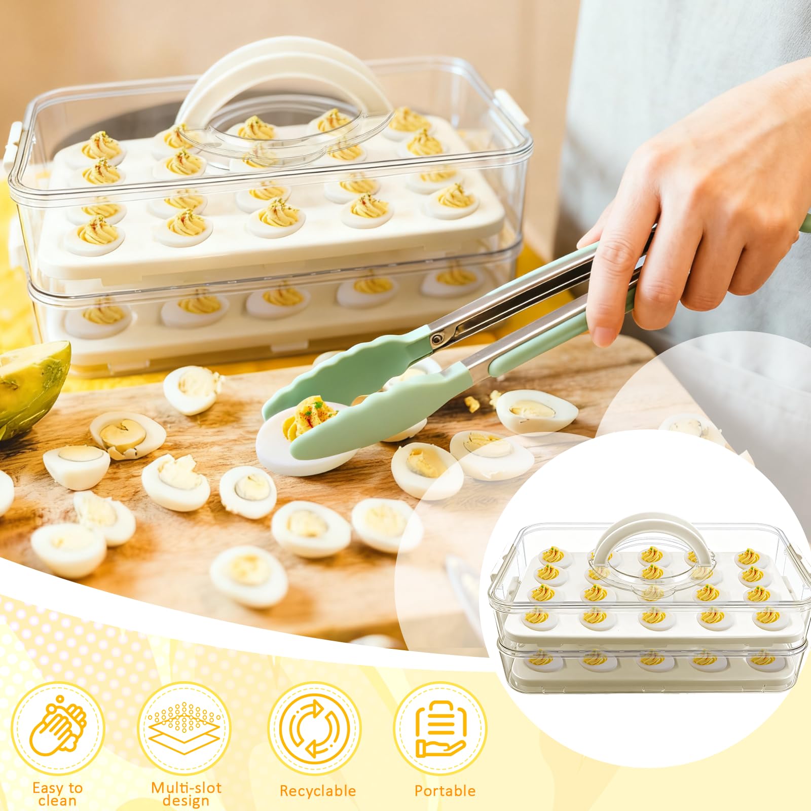 Lignumix airtight clear lid preserves freshness during transport