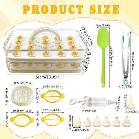 Lignumix kitchen tongs for handling stuffed eggs without mess