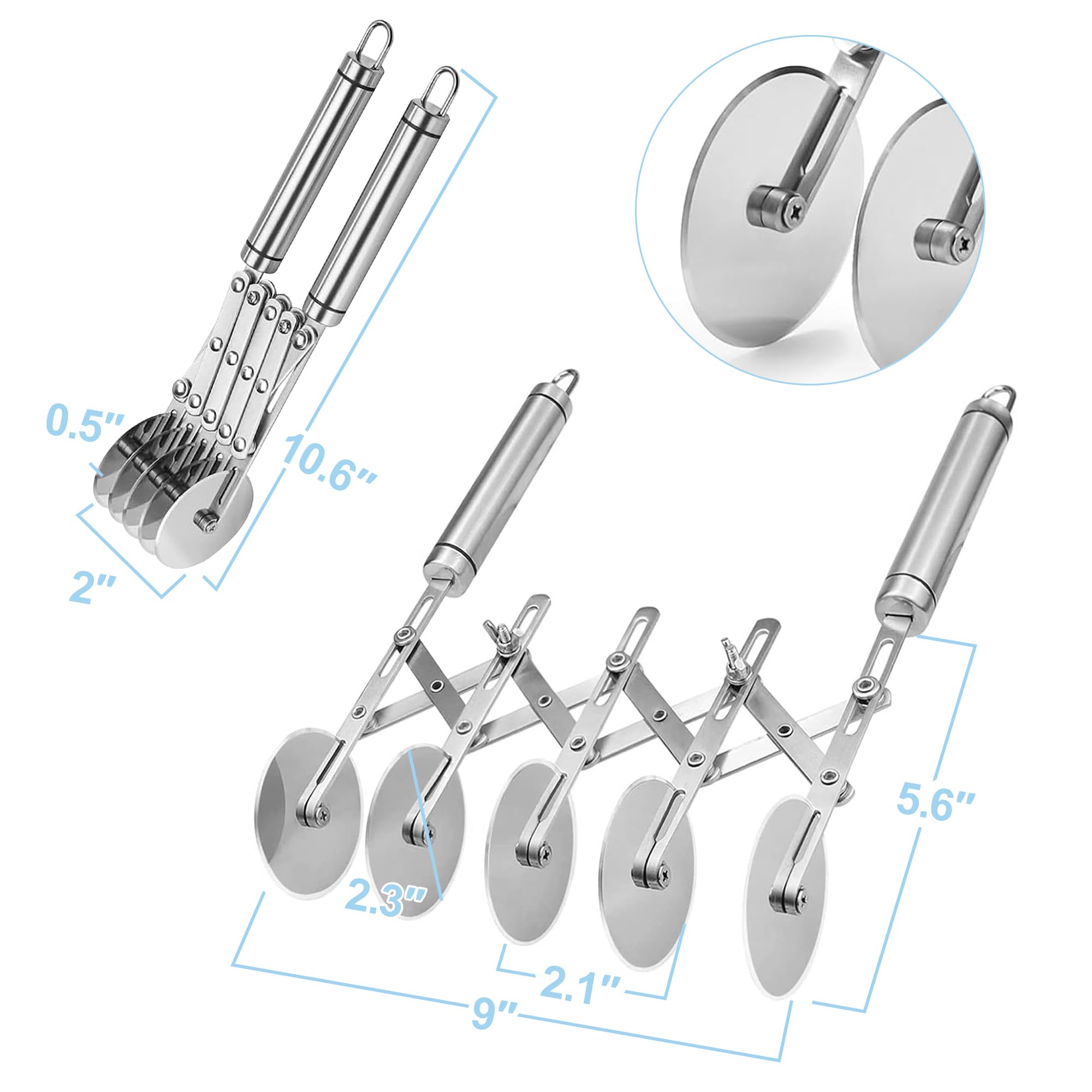 Lihengkong ergonomic round handles for comfortable cutting sessions