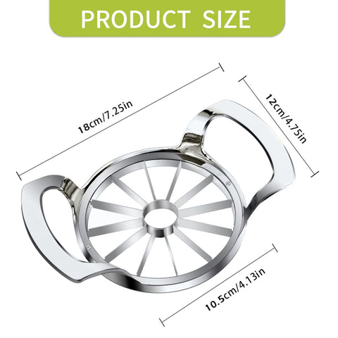 LIIGEMI Apple Slicer easy cleaning with brush and towel.