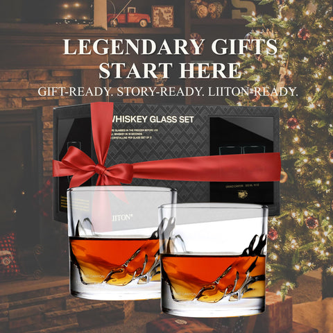 LIITON dishwasher-safe crystal, easy cleanup after gatherings