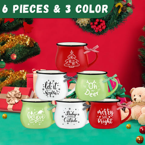 LIKAJON classic red, green, and white holiday colors evoke warm vibes.