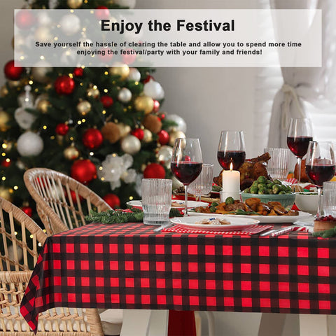 LIKAJON closeup shows durable PE material protecting tables from spills.