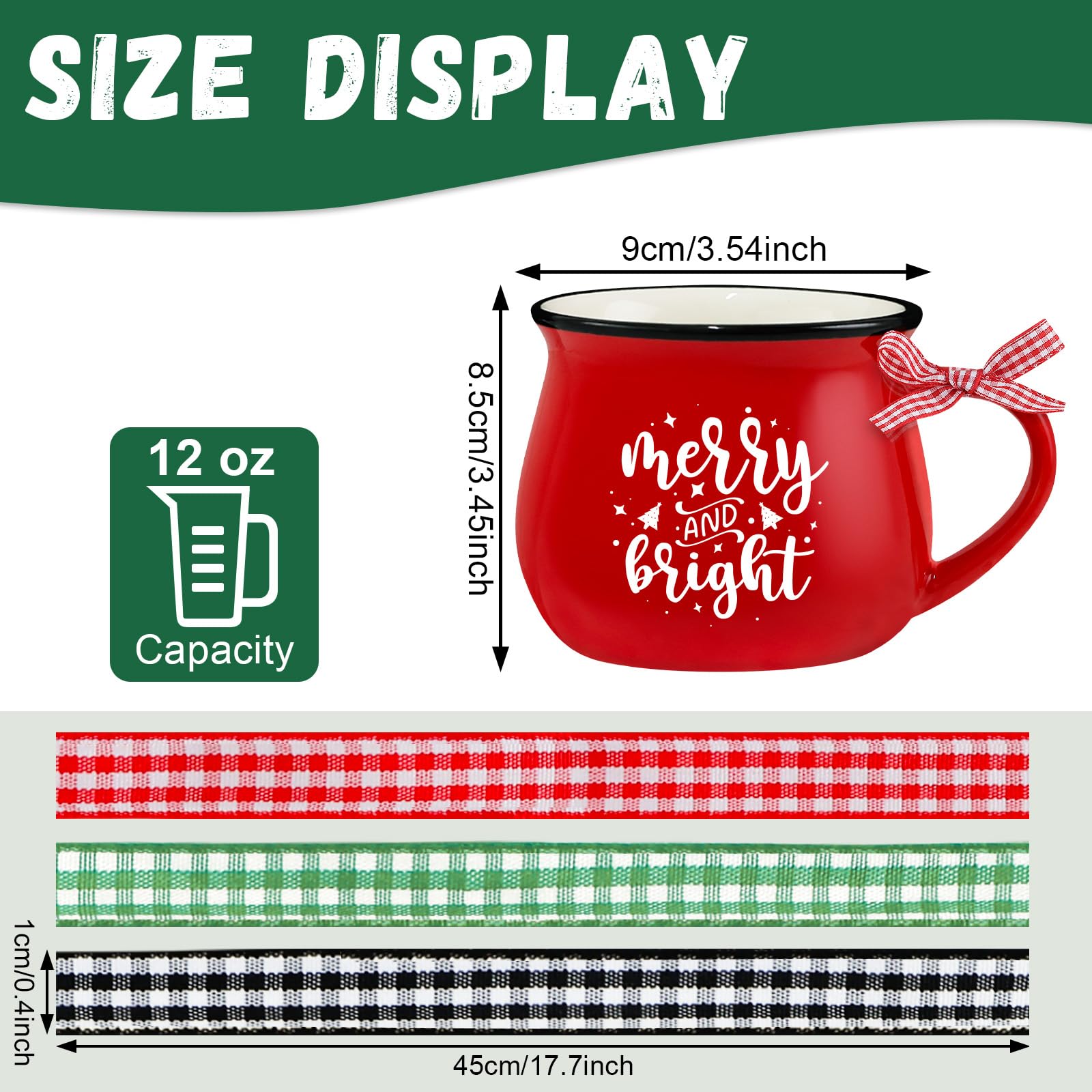 LIKAJON stackable mugs maximize storage and ease cleanup.