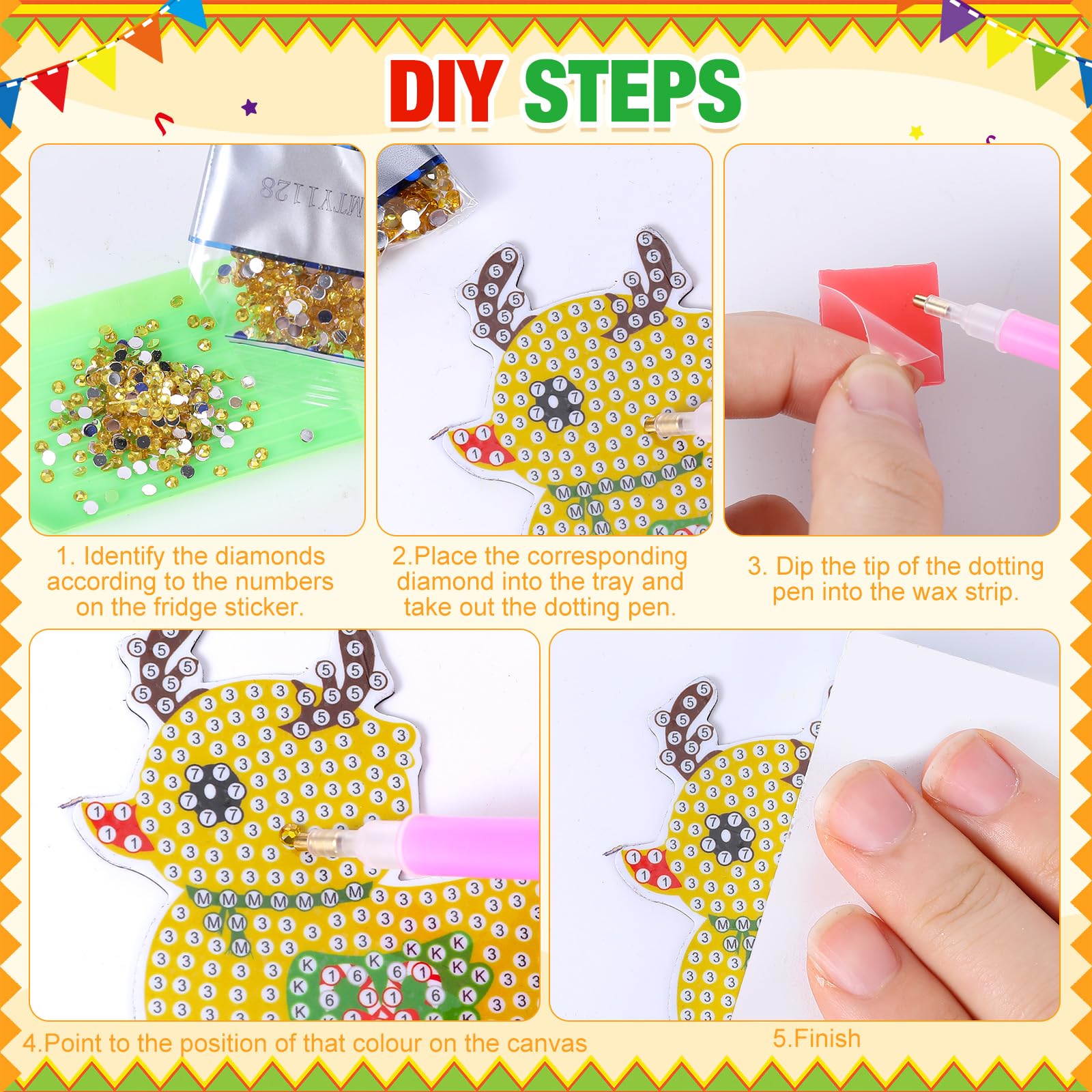 Liliaafar seasonal duck magnets brighten rooms with themed decor