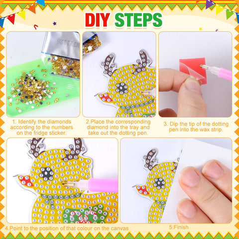 Liliaafar seasonal duck magnets brighten rooms with themed decor