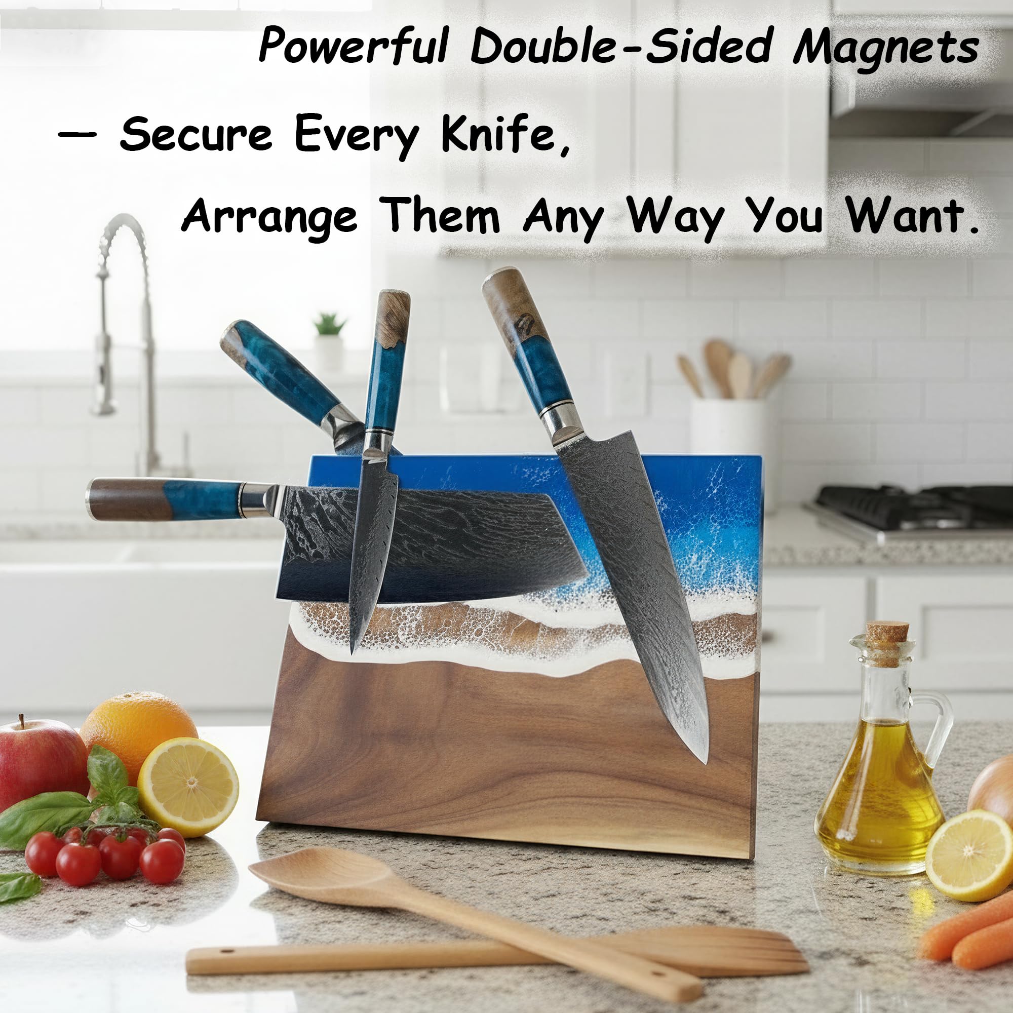 LILKUISYN double-sided magnets maximize storage for metal tools