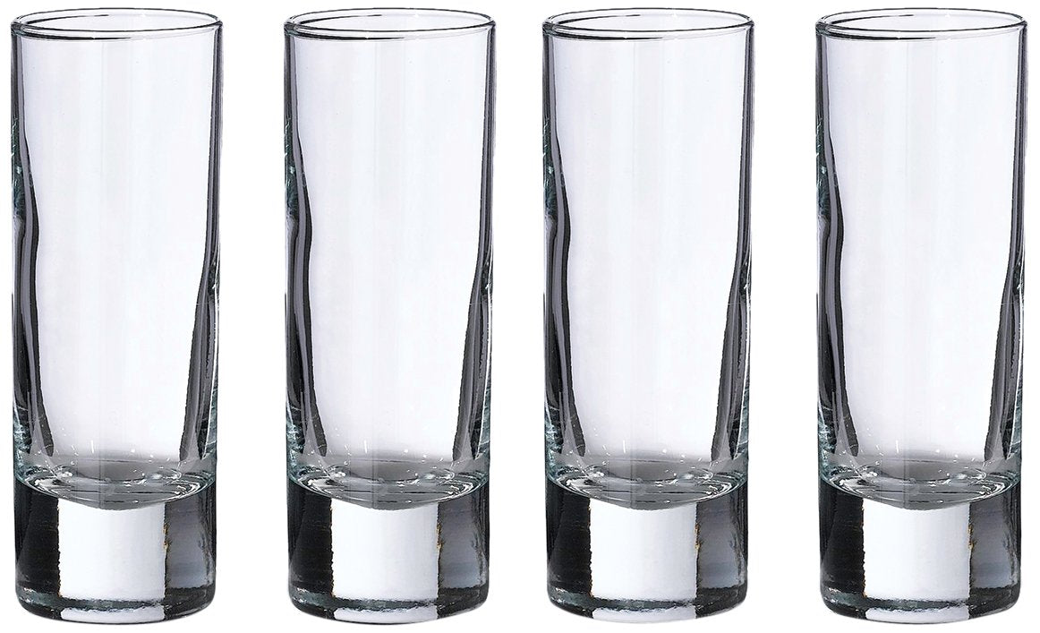 Lillian Rose tall shot glasses 2.25 oz capacity, ideal for wedding favors