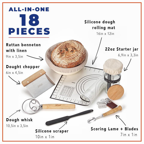 Lillinello bamboo lid paired with jar for secure freshness.