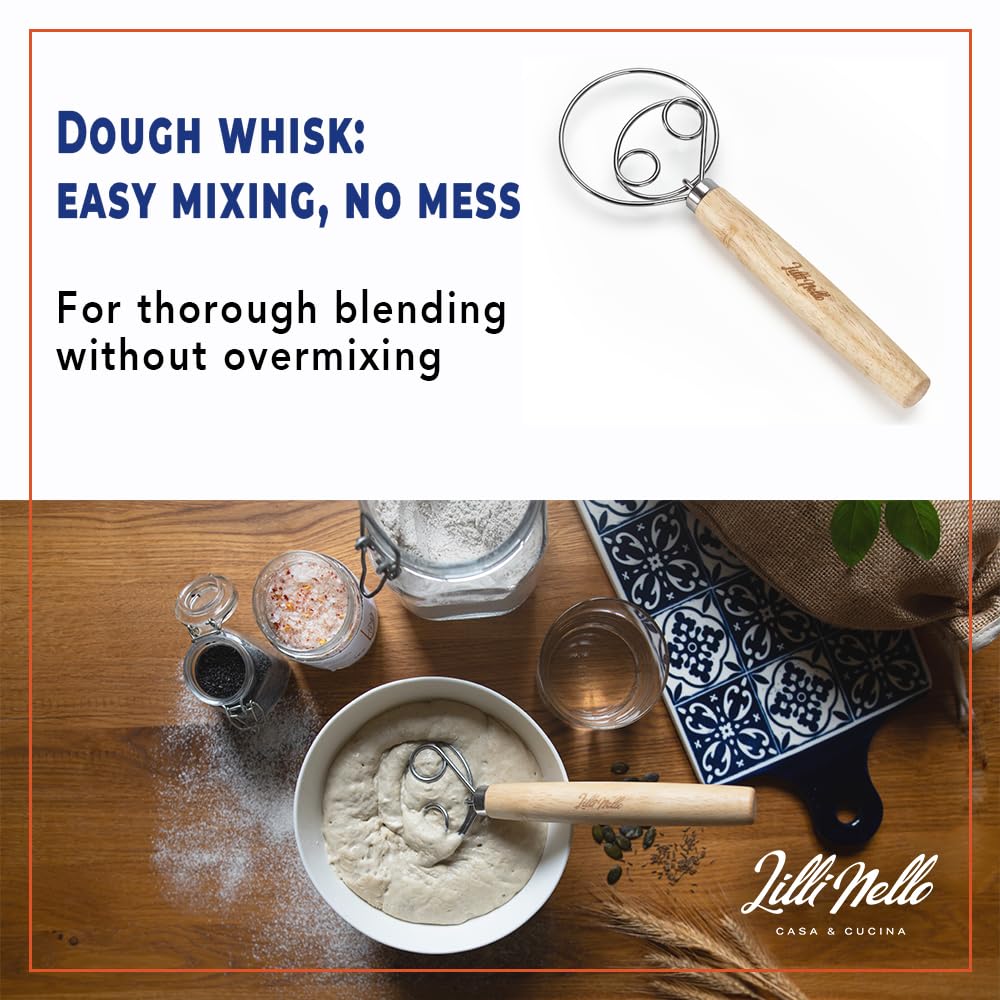 Lillinello non-stick rolling mat easing dough handling and prep.