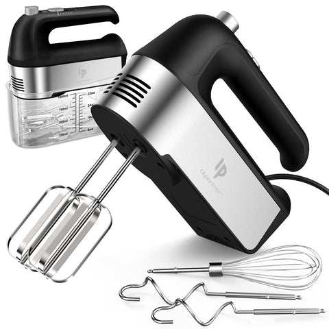 LILPARTNER hand mixer attachments provide versatile baking tasks