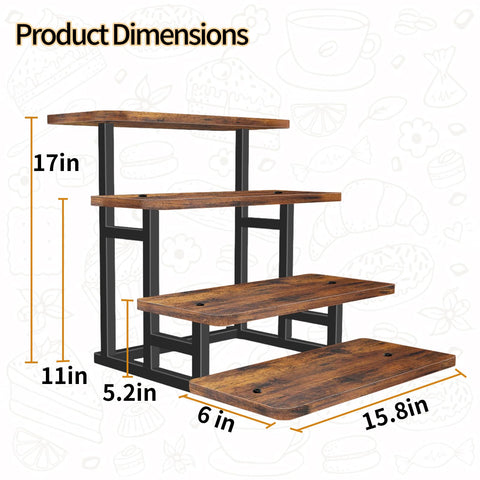 Lilybud Lily Cupcake Stand Metal Frame provides sturdy support for party desserts