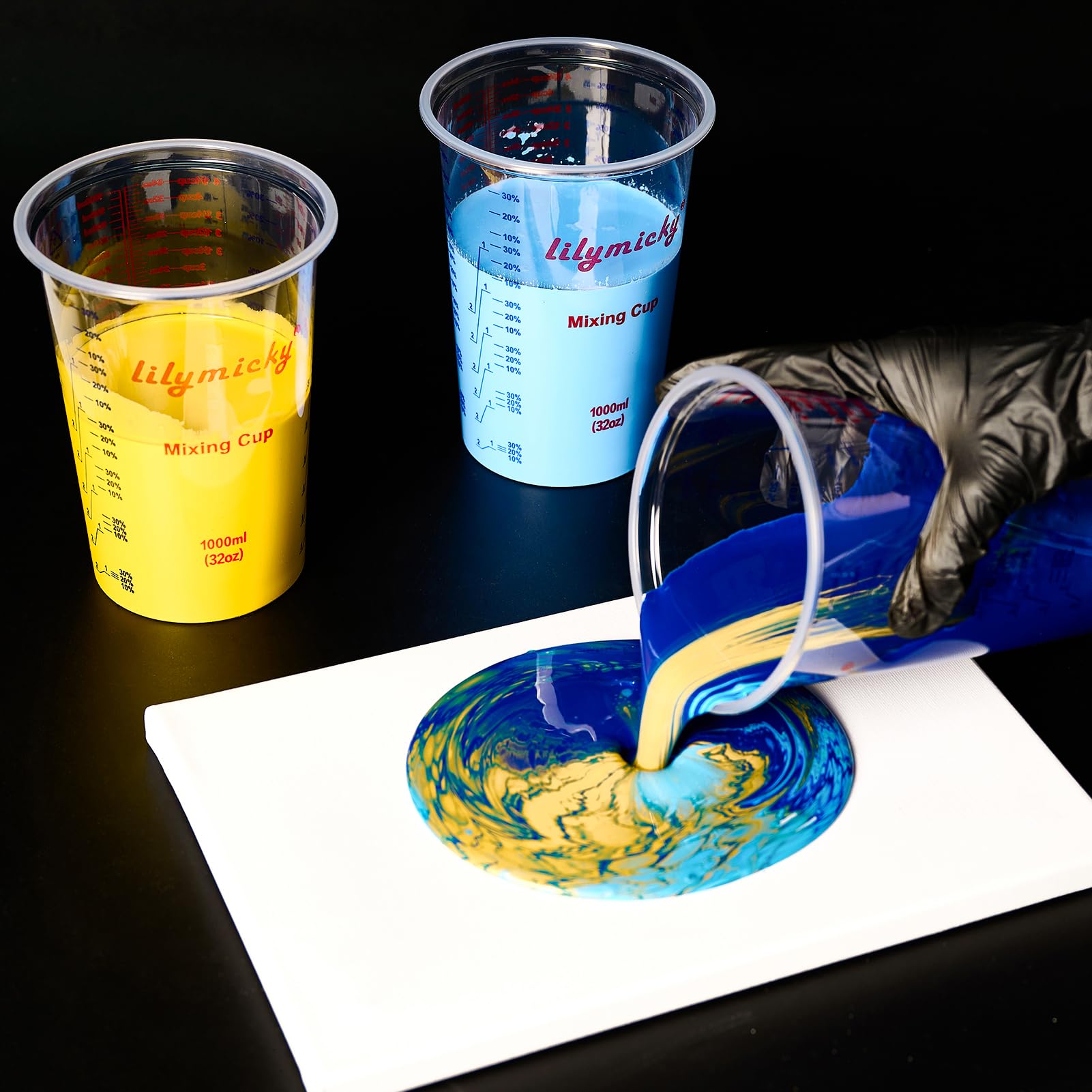Lilymicky disposable cups for studio workflows and small-batch projects