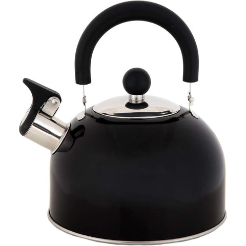 Lily's Home 2qt kettle base shown in sturdy stainless steel, for even heating