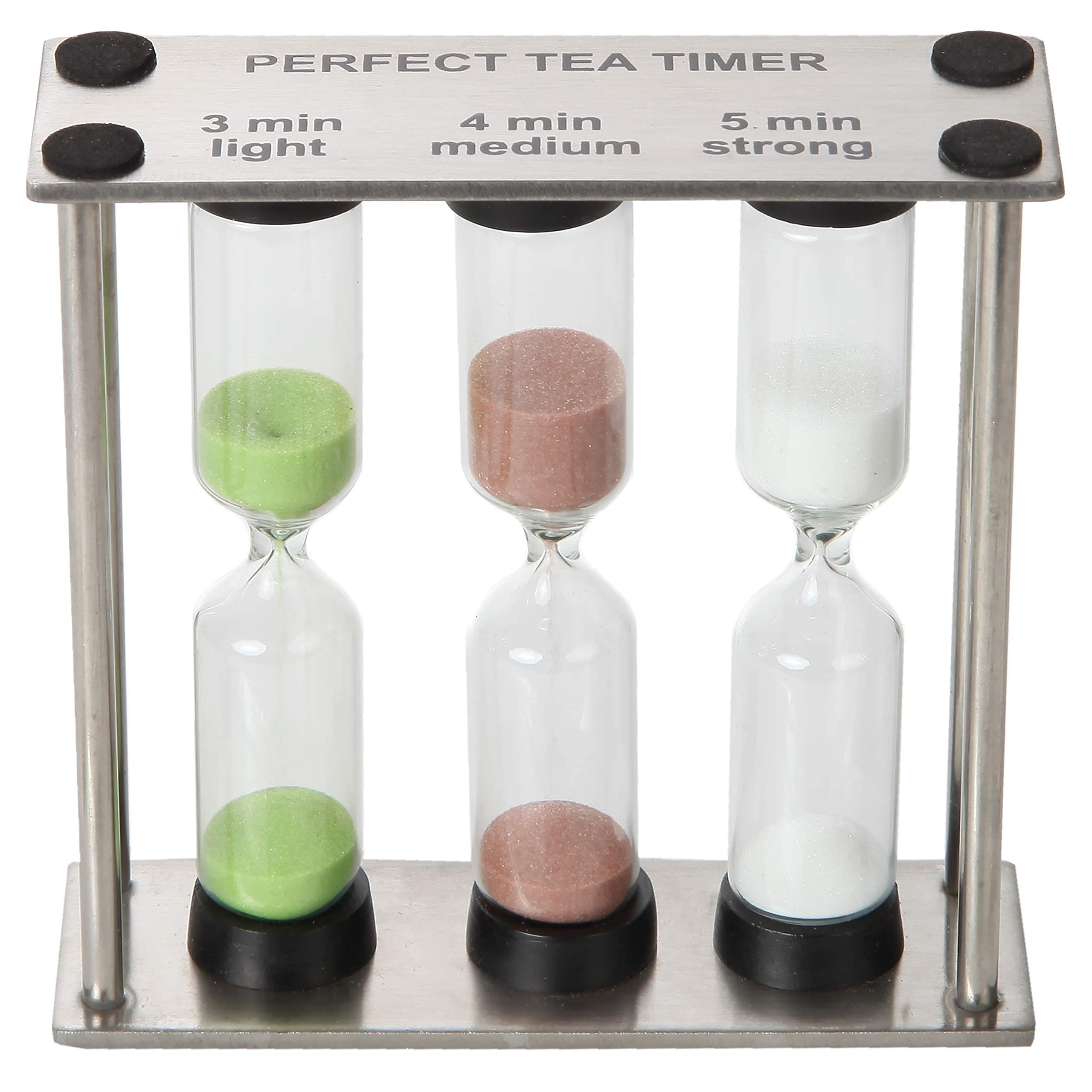 Lily's Home 4-minute glass timer ideal for stronger teas and timed tasks
