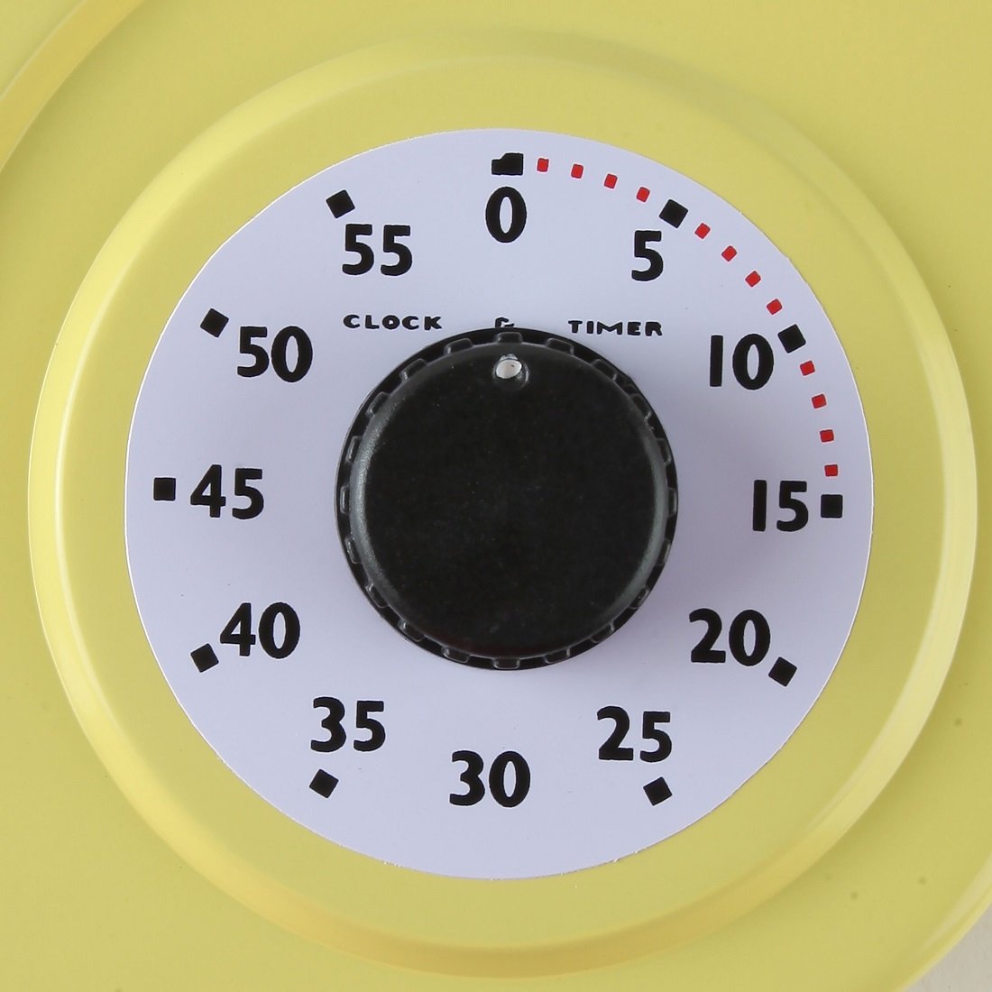 Lily's Home vintage-style clock adds color and charm to kitchens or diners.