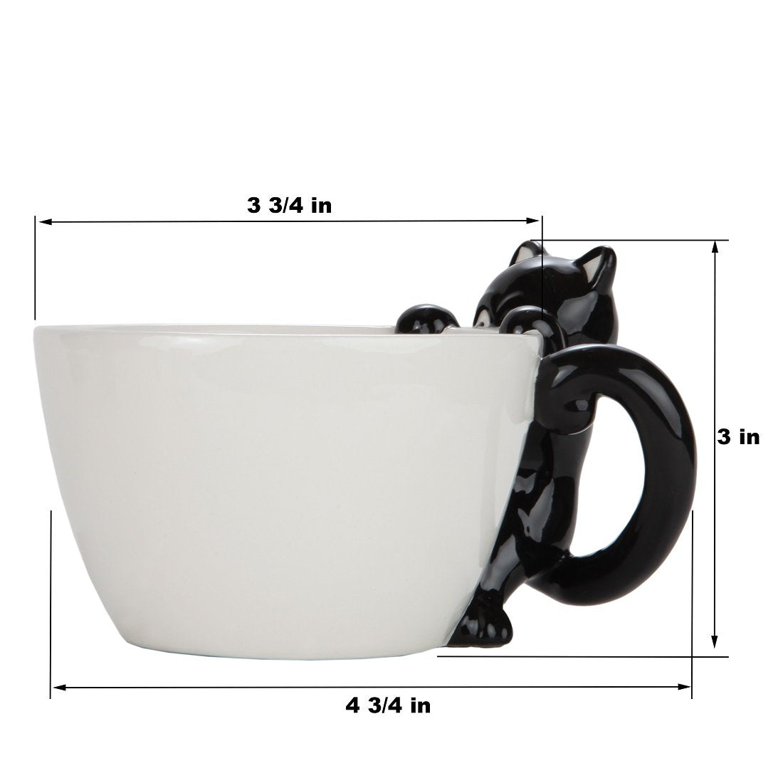 Lily's Home gift-ready cat mug for cat lovers and gifts