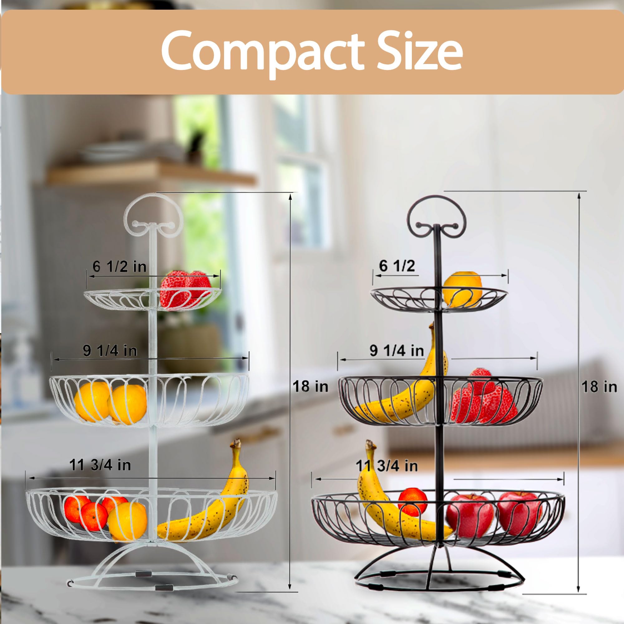 Lily's Home 3-tier stand makes a thoughtful gift for new homeowners.