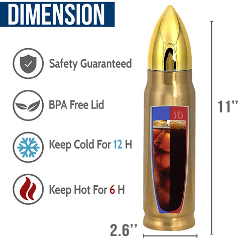 Limima American Flag design 17oz tumbler for daily use