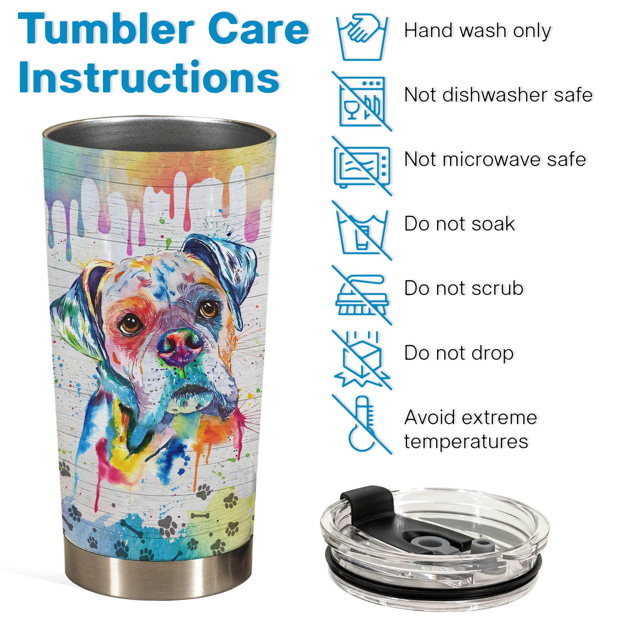 Limima boxer tumbler in car cupholder fits most vehicles