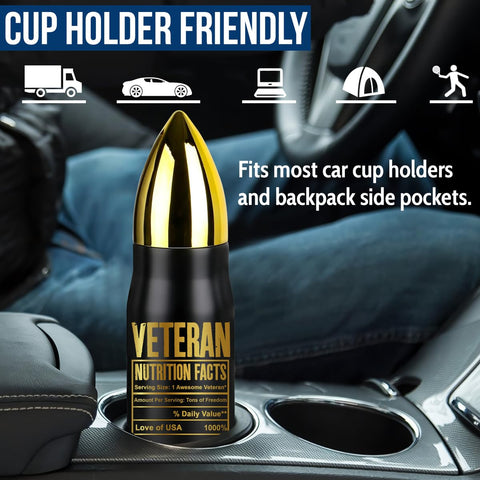 Limima Veteran Tumbler anti-sweat finish stays comfortable to hold