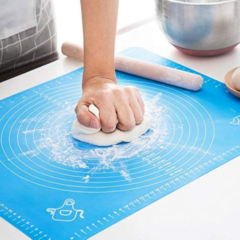 LIMNUO baking mat nonstick surface supports smooth dough work.