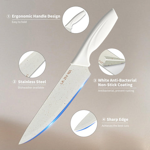 LIN ZHI REN whetstone: built-in edge maintenance to keep blades sharp.