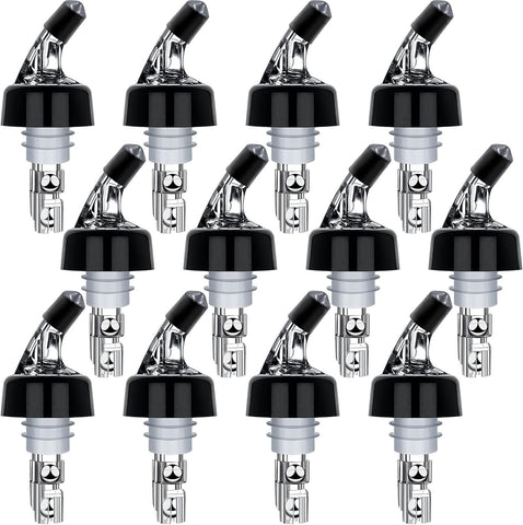 LINALL automatic measured bottle pourer on bottle delivering precise 1 oz pours