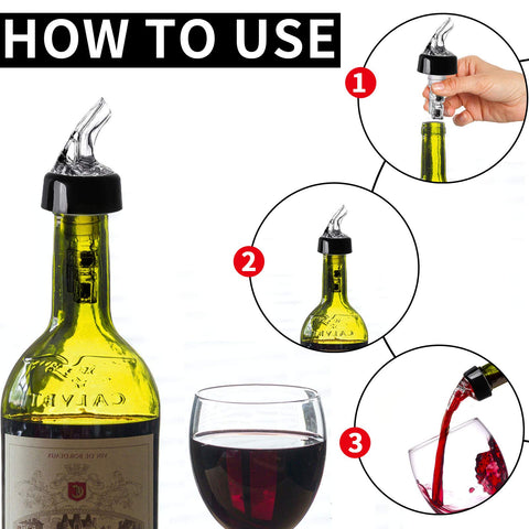 LINALL durable virgin-plastic pourer for long-lasting use