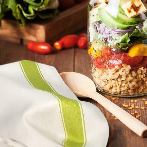 Lincoln & Palm flour-sack style towel ideal for bread proofing and counter cleanup.