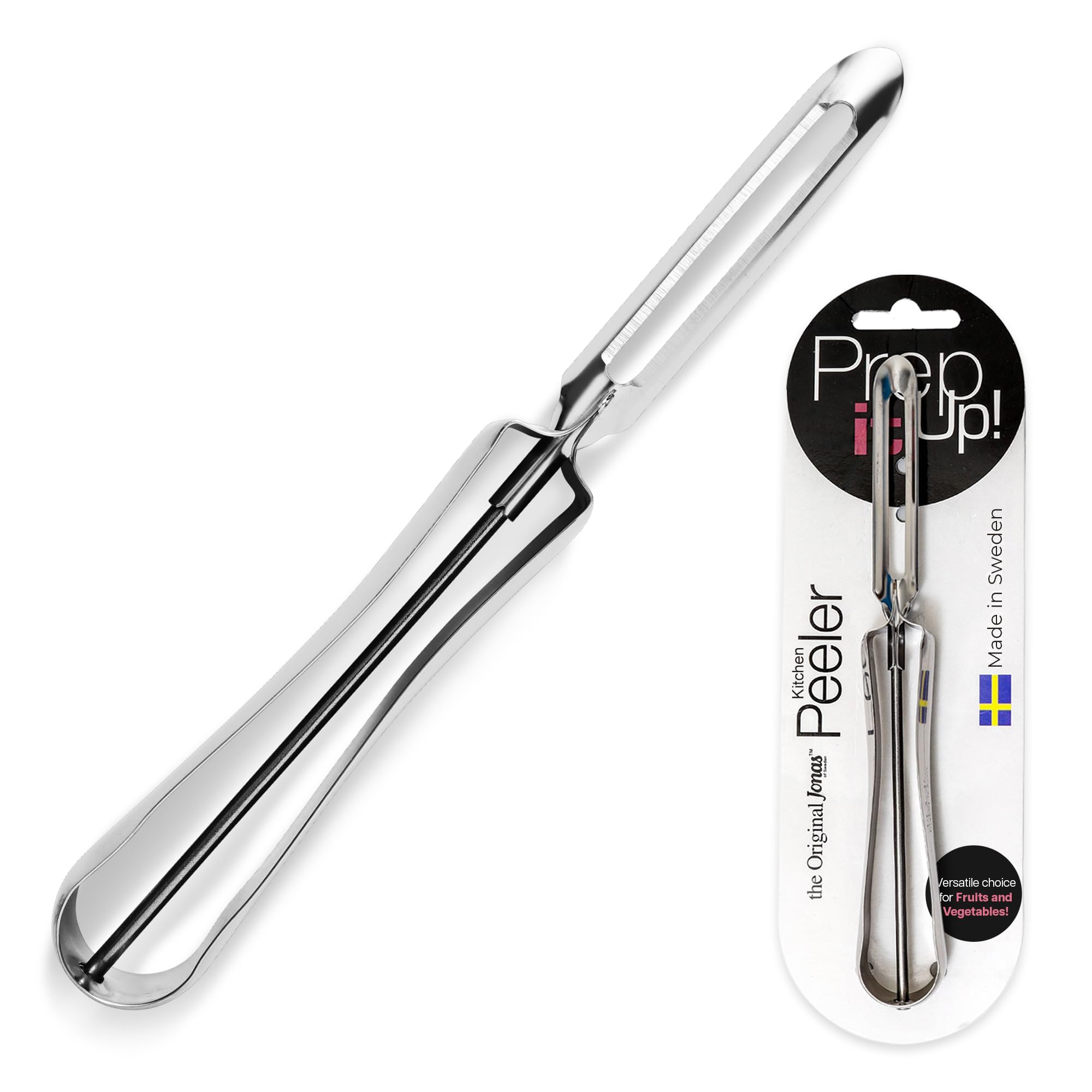 Linden Sweden Jonas peeler close-up blade for smooth peeling