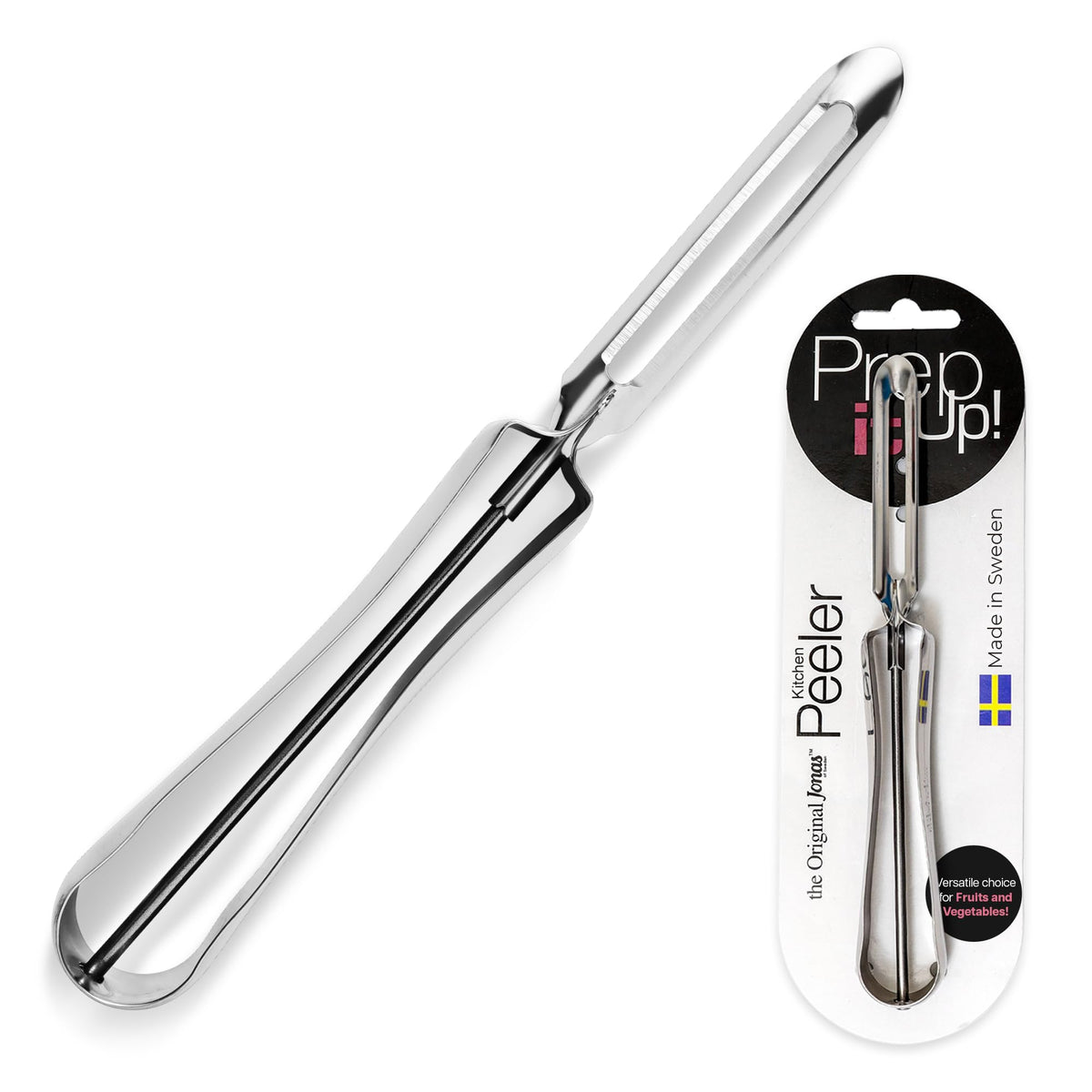 Linden Sweden Jonas peeler close-up blade for smooth peeling