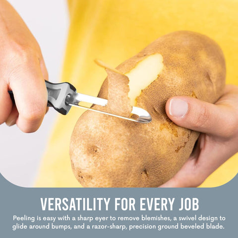 Dishwasher-safe Linden Sweden peeler ready for easy cleanup.
