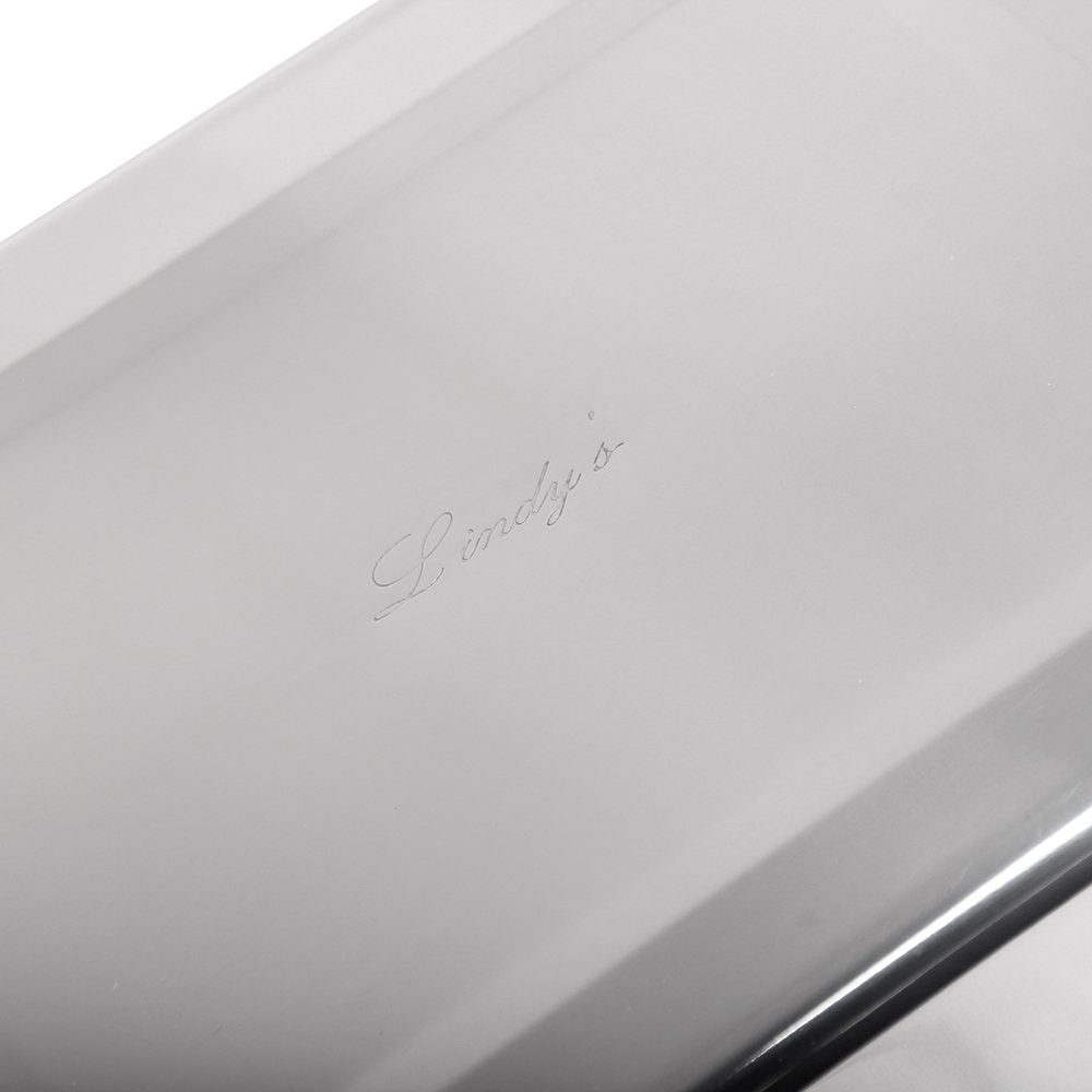 Lindy's dishwasher-safe pan for easy cleanup after cooking