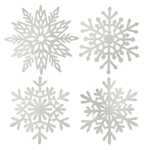 Lingringdcy snowflake placemat in gold pattern for elegant holiday setting