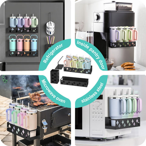 Linidcoud adhesive tape mounting kit enables secure wall or cabinet installation.