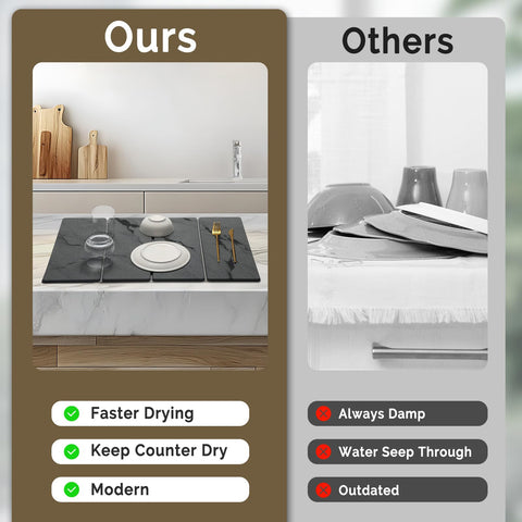 Linidcoud pair on counter demonstrating versatile placement options