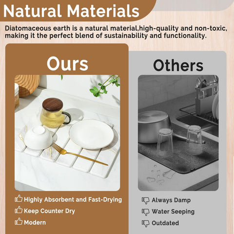 Linidcoud multiuse mat suitable for counter, bath, or plant uses.