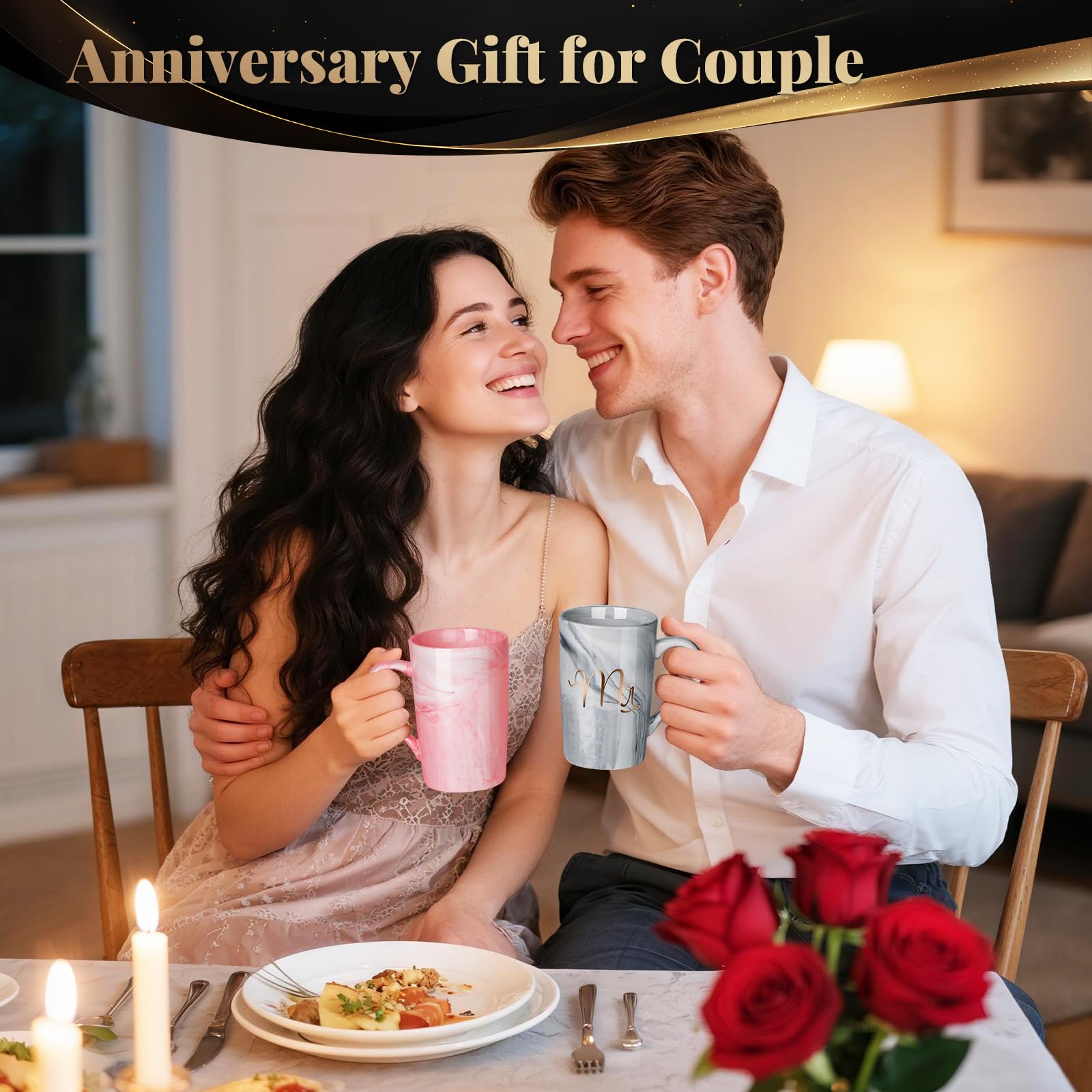 Linkax wedding gift for couples stands out with durable ceramic and elegant packaging.