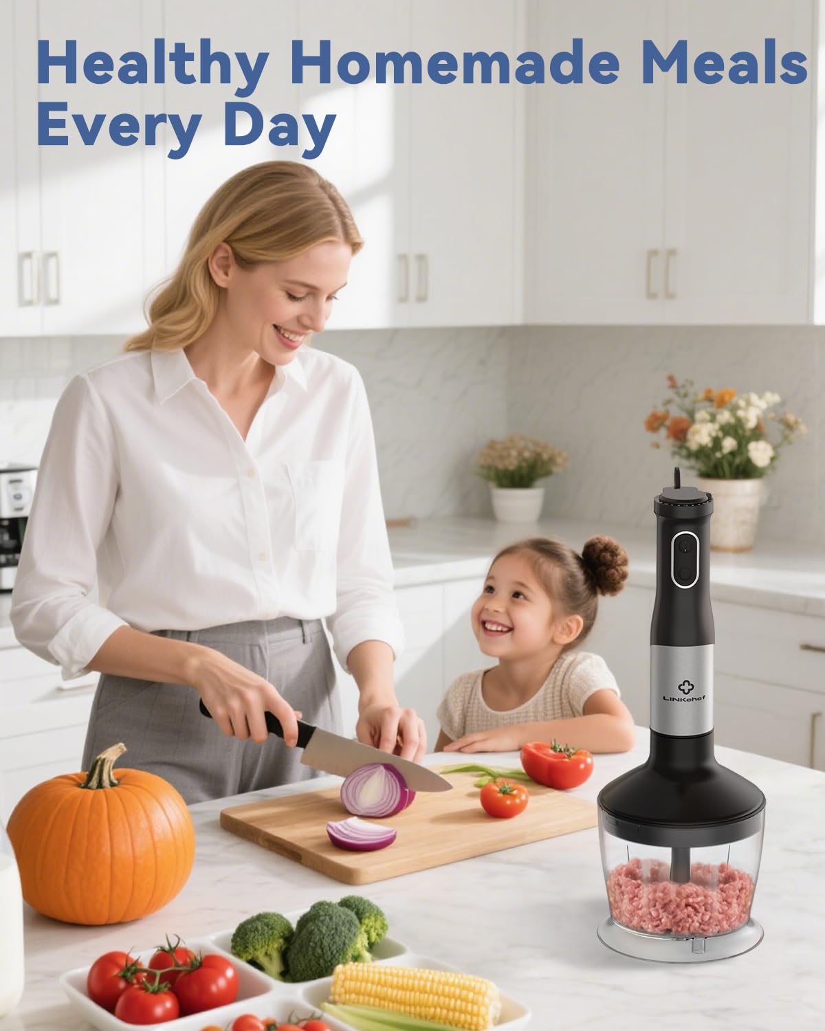 LINKChef accessories holder keeps parts organized