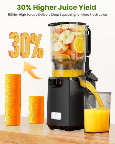 LINKChef BPA-free Tritan parts ensure a safe, clean-tasting juice experience.