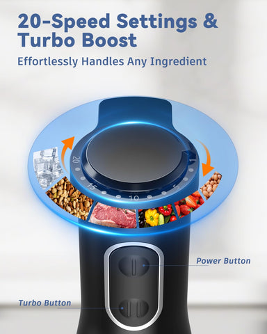 LINKChef ice crush blade ready for frozen drinks