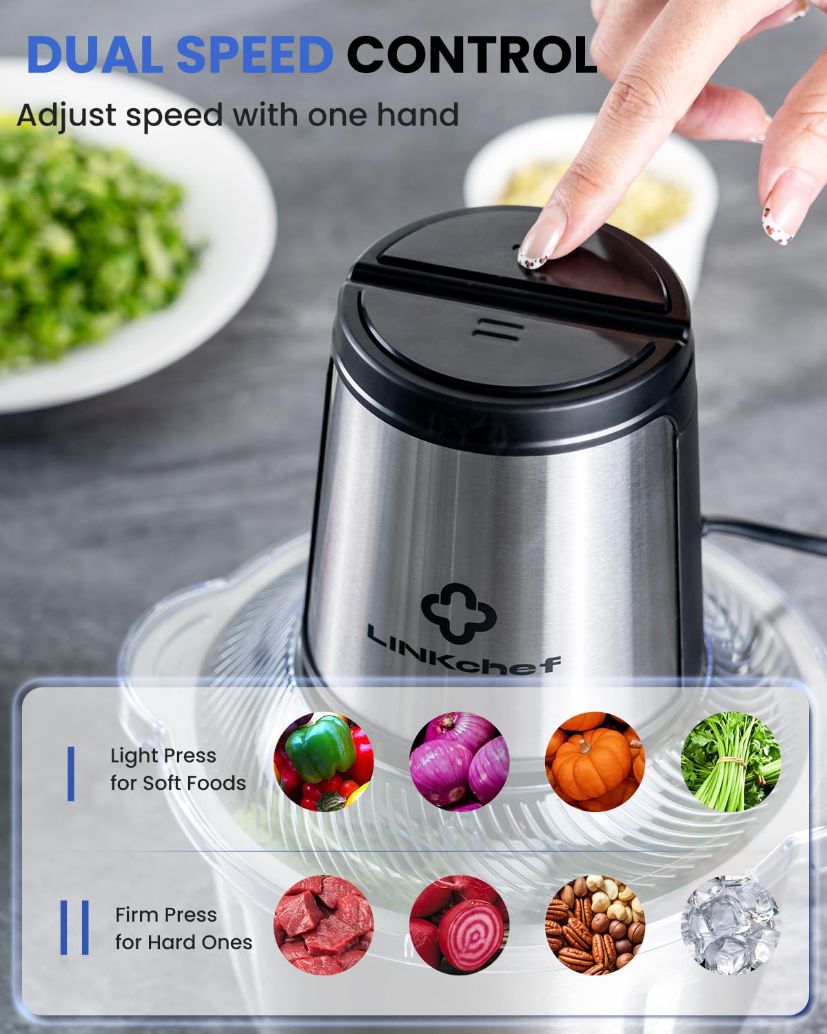 LINKChef power pod delivers 250W efficient processing power.