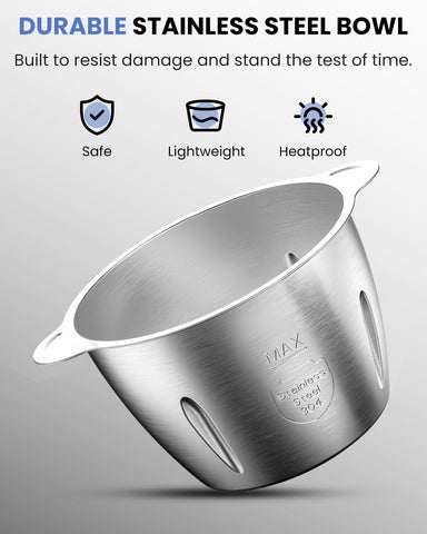 LINKChef safety lock ensures secure operation during use.